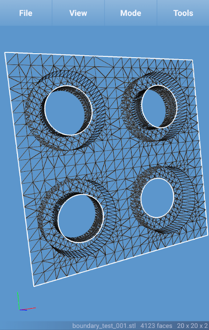 Boundary test