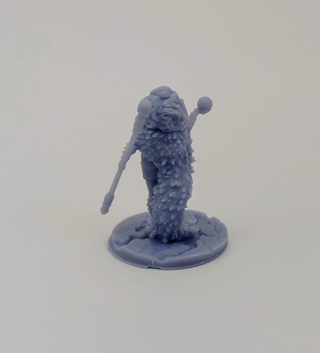 Miniature 3D printed with Resin